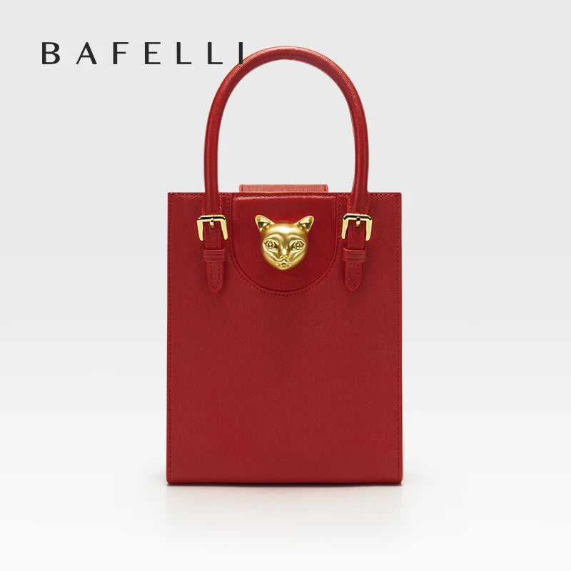 BAFELLI 2025 nouveau sac à main pour femmes chat marque de luxe concepteur STYLE ORIGINAL tendance épaule sacs décontractés MINI fourre-tout bandoulière