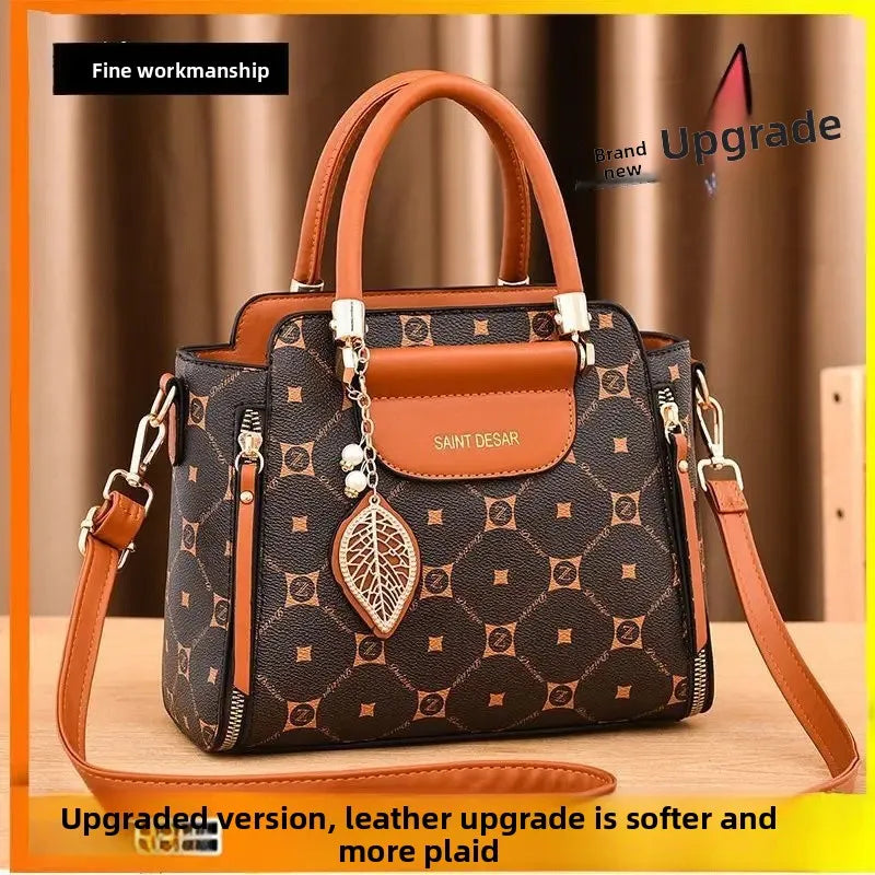 Sac à main à la mode de grande capacité pour femmes, petit sac à bandoulière pour dames et mères d'âge moyen