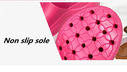 STleargSHEN-Pantoufles d'été à l'offre elles optiques pour femmes, tongs hautes de 9cm, talons compensés, chaussures de plage, pantoufles à plateforme épaisse