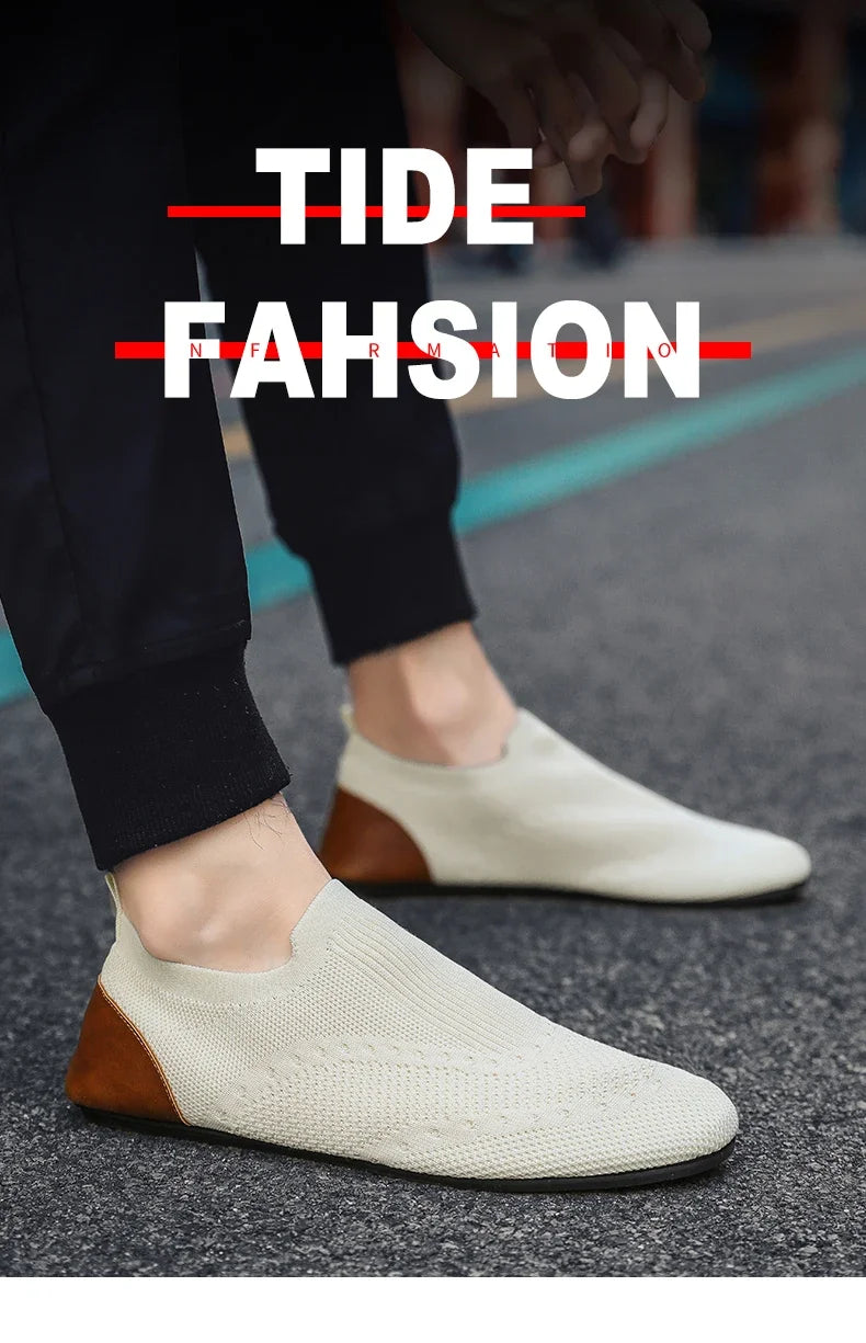 YRZL-Mocassins Légers pour Homme, Chaussures Plates Astronomiques, Conduite, Marche, Sans Lacets, Loisirs, Paresseux, 2024