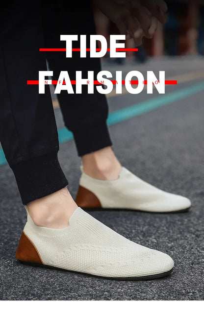 YRZL-Mocassins Légers pour Homme, Chaussures Plates Astronomiques, Conduite, Marche, Sans Lacets, Loisirs, Paresseux, 2024