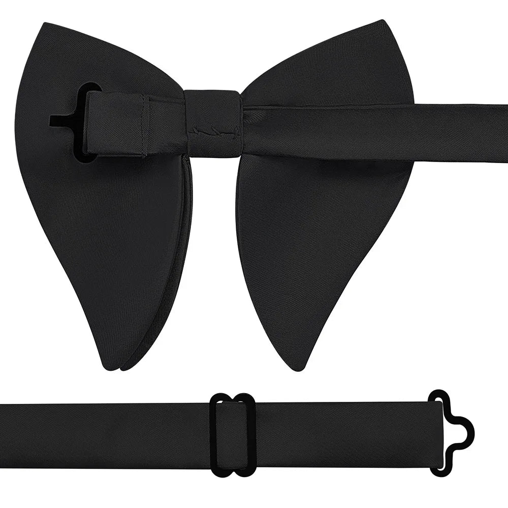 GUSLESON mode rose Champagne bleu solide noeud papillon pour hommes classique grand noeud papillon pour fête de mariage nœud papillon adulte hommes cravate