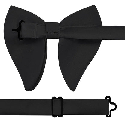 GUSLESON mode rose Champagne bleu solide noeud papillon pour hommes classique grand noeud papillon pour fête de mariage nœud papillon adulte hommes cravate