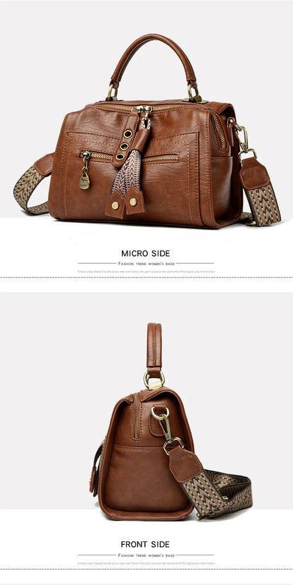 Femmes en cuir souple sacs à poignée supérieure sacs à Main de créateur de luxe dames grand Sac à bandoulière fourre-tout décontracté Sac de transport A Main