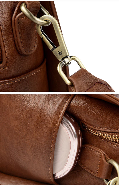 Femmes en cuir souple sacs à poignée supérieure sacs à Main de créateur de luxe dames grand Sac à bandoulière fourre-tout décontracté Sac de transport A Main