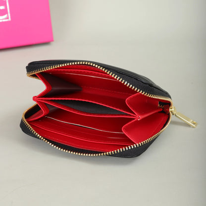 PG PATSY GARIS mode classique rétro hommes et femmes portefeuille universel lettre imprimé Portable sac de carte zéro portefeuille