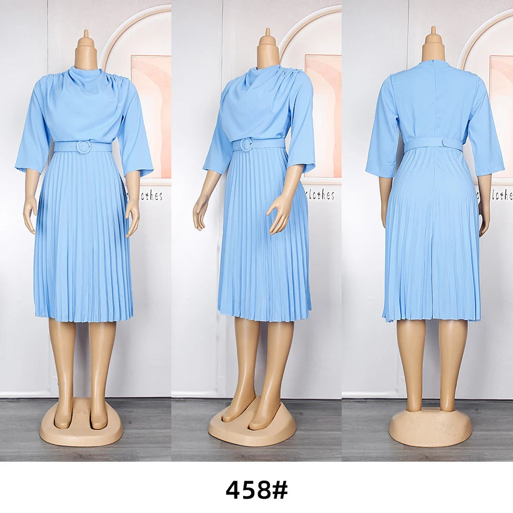 Robes africaines élégantes pour femmes printemps été vêtements africains bureau dame fête robe mince Dashiki Ankara vêtements pour femmes