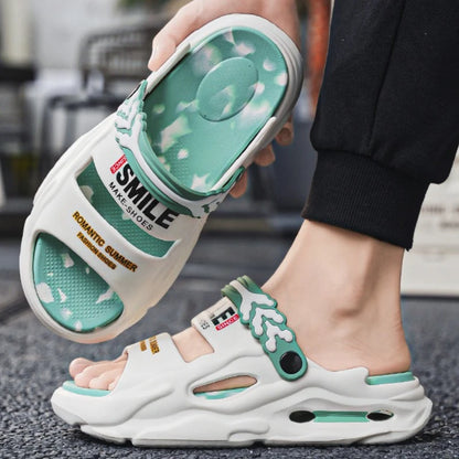 Chaussons pour hommes EVA femmes sandales chaussures à plate-forme confortables antidérapant doux hommes chaussures De plage été Sandalias De Mujer Verano 2025