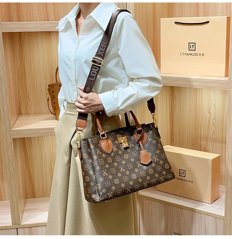 Sac à main de marque pour femmes, nouvelle mode automne/hiver 2021, sac à bandoulière de styliste de grande capacité, sac à bandoulière rétro de luxe