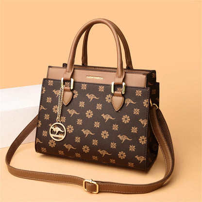 Sacs à bandoulière en cuir College pour femmes, sac à main de luxe pour femmes, sac fourre-tout Messenger, haute qualité, 2024