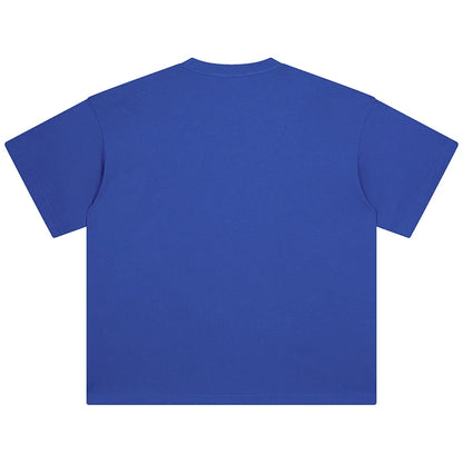 100 T shirt en coton lourd pour hommes et femmes, Tops à manches courtes, Tee shirts solides et surdimensionnés, vêtements de qualité 6.8oz 230gsm