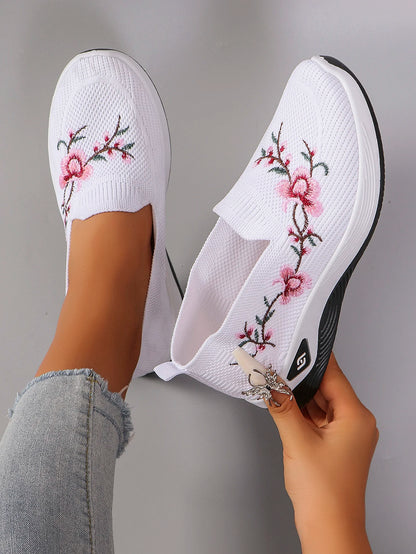 Chaussures plates d'été en maille respirante pour femmes, chaussures pour femmes, baskets décontractées, livraison gratuite en liquidation