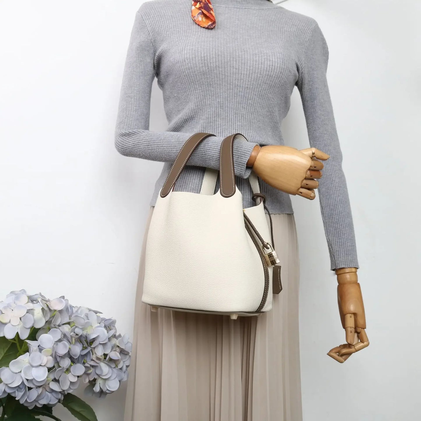 Sac à main en cuir de vache souple, panier de couche de sauna XVI, sac de détermination durable, fabriqué en Chine, nouvelle mode, 2024, E27