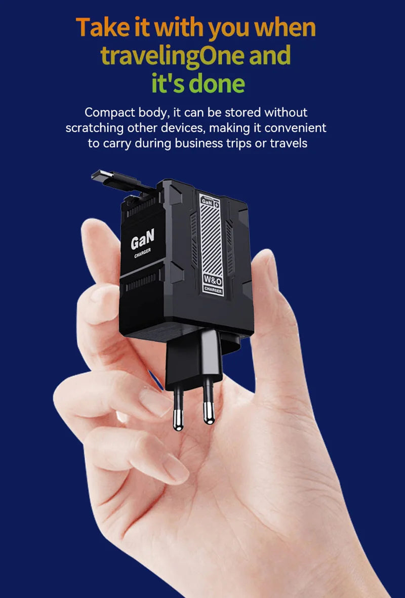 Xiaomi GAN 20W chargeur Ultra rapide Type C éclairage PD 3.0 charge de téléphone portable prise US/EU/UK pour iPhone Samsung Huawei Xiaomi