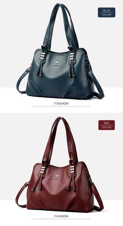 2024 véritable mode 3 couches de luxe femmes sacs concepteur de haute qualité en cuir souple sac à bandoulière sacs à bandoulière pour les femmes