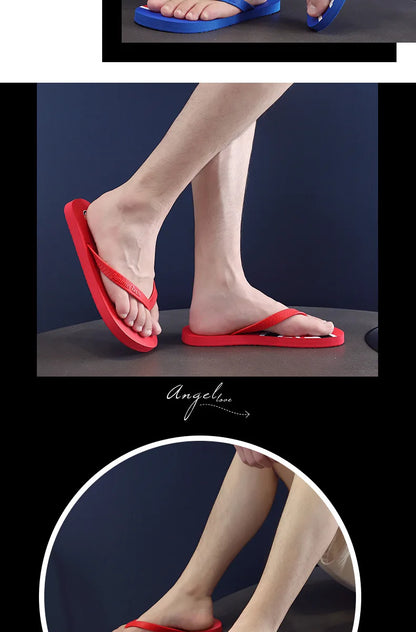 Nouveaux tongs antidérapantes pour hommes, sandales de plage tendance pour couples, motifs uniques, diapositives d'été unisexes durables pour l'extérieur, pour vêtements décontractés