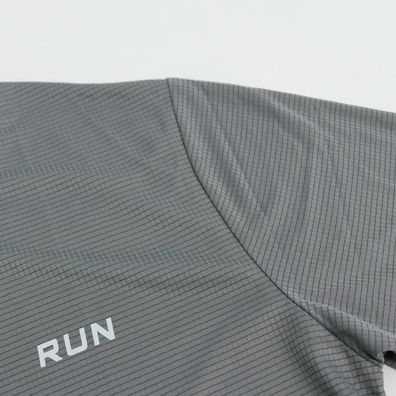 Été Sport Gym t-shirt hommes séchage rapide course musculation chemises hommes à manches courtes Fitness hauts surdimensionné brésil t-Shirt Jersey