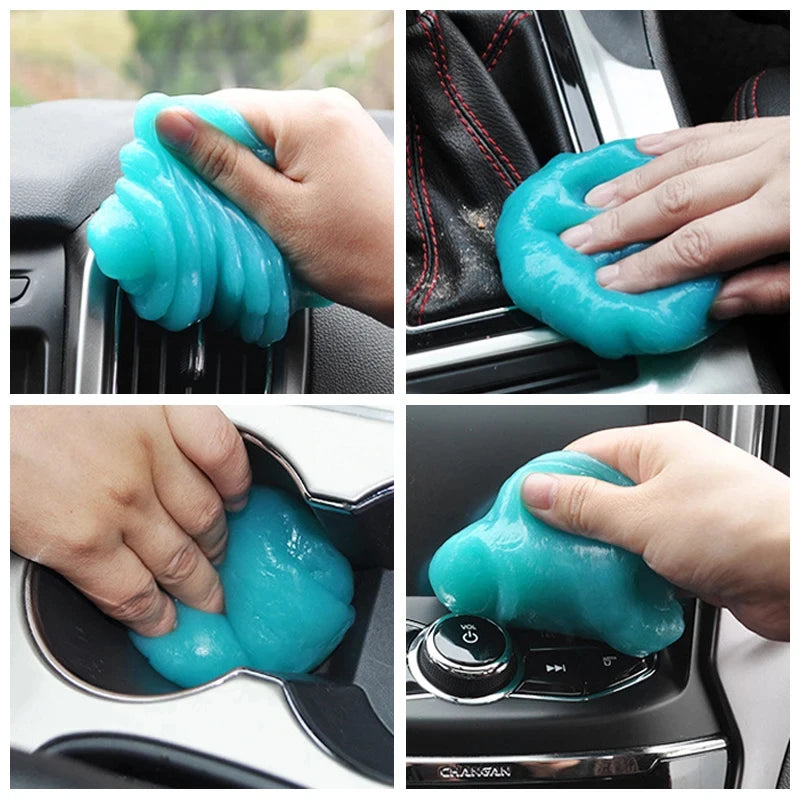 Gel de nettoyage de voiture, boue magique, intérieur d'ordinateur, clavier, dépoussiéreur, Gel de lavage de voiture, outils de nettoyage intérieur