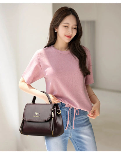 Sac pour femmes 2024 marque Design mode sacs à bandoulière de luxe en cuir souple Sac à bandoulière sacs à main et sacs à main de haute qualité