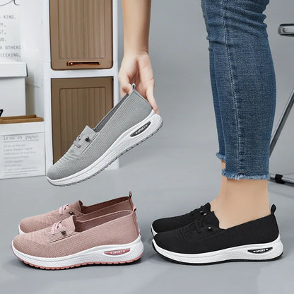 Chaussures d'été pour femmes, nouvelle mode, chaussures décontractées, respirantes, confortables, chaussures de sport pour femmes