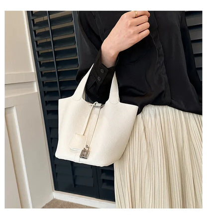 Sac à main en cuir PU pour femmes, Design Unique haut de gamme, offre spéciale de la saison, sac seau tendance, polyvalent à la mode, Si