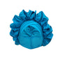 Nouveau bonnet Turban à volants pour femmes, couvre-chef en soie brute africaine, automne, Nigeria, Gele de mariage, bandeau de fête, couvre-chef pour dame