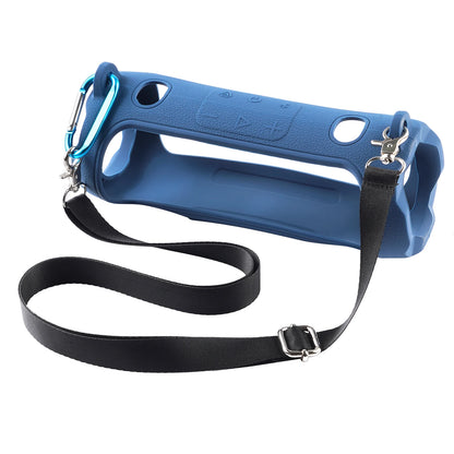 Étui de transport en Silicone pour haut-parleur Bluetooth Portable, housse de protection souple avec bandoulière pour haut-parleur JBL Charge 6