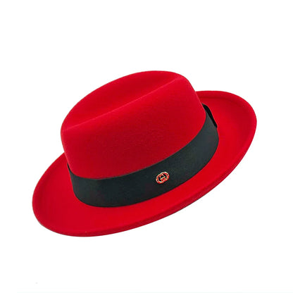 NOUVEAU chapeau de tarte de porc bord hommes femmes Fedora classique gentleman melon cosplay derby melon anglais chapeau panama jazz chapeau en gros