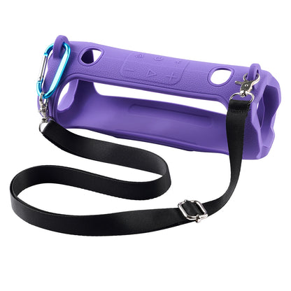 Étui de transport en Silicone pour haut-parleur Bluetooth Portable, housse de protection souple avec bandoulière pour haut-parleur JBL Charge 6