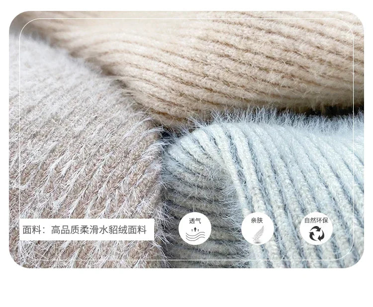 Pull à col roulé à manches longues pour femmes, optique, mince, doux, chaud, côtelé, hiver, automne, 2024