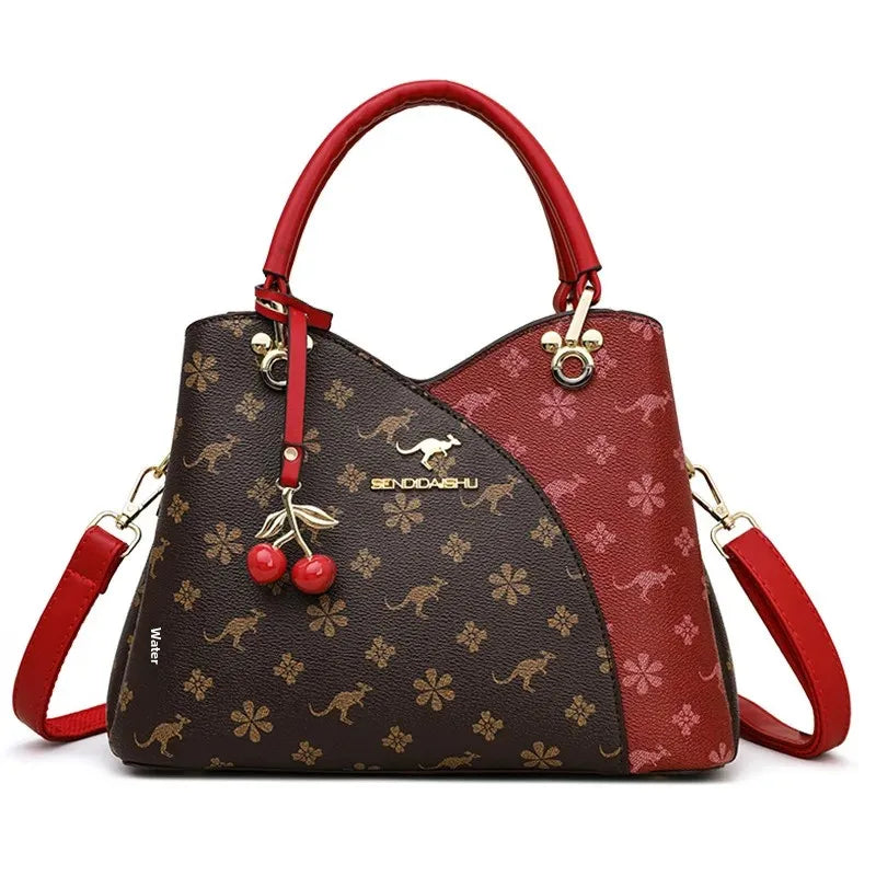 Kangourou femmes sac à main épaule sac à bandoulière automne nouveau Style à la mode maman sac grande capacité fermeture à glissière dames sac à main