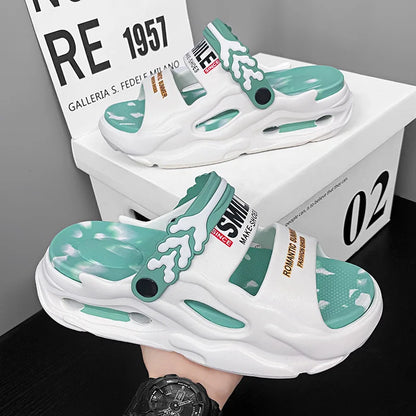 Chaussons pour hommes EVA femmes sandales chaussures à plate-forme confortables antidérapant doux hommes chaussures De plage été Sandalias De Mujer Verano 2025