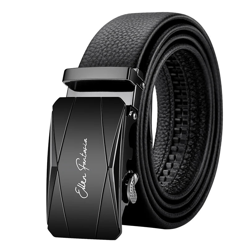 OYIFAN hommes ceinture en cuir véritable ceinture pour hommes ceintures automatiques ceinture réglable ceintures d'affaires