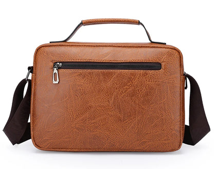 Sacs de messager de marque kangourou de luxe hommes en cuir sac à bandoulière décontracté pour hommes marron noir sac à bandoulière d'affaires sac à main masculin