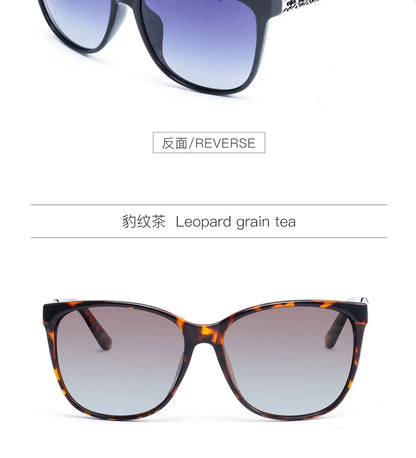 Les nouvelles lunettes de soleil polarisantes à monture mémoire TR pour femmes sont uniques conçues pour protéger contre les rayons UV 400