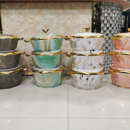 3 pièces ensemble boîte d'isolation alimentaire isolé thermique marmite boîte isolation Pot boîte à déjeuner conservation de la chaleur