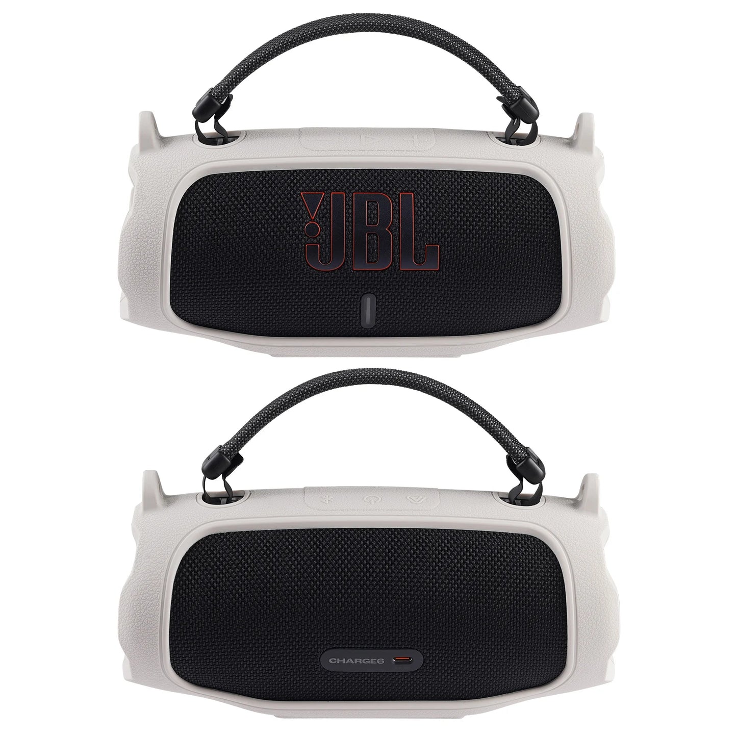 Étui de transport en Silicone pour haut-parleur Bluetooth Portable, housse de protection souple avec bandoulière pour haut-parleur JBL Charge 6