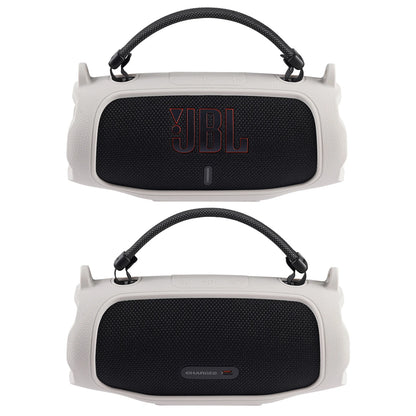 Étui de transport en Silicone pour haut-parleur Bluetooth Portable, housse de protection souple avec bandoulière pour haut-parleur JBL Charge 6