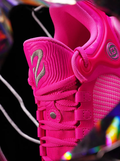 Rigorer BP1 'Kaleidoscope' chaussures de basket-ball hommes bas résistant à l'usure antidérapant professionnel réel Combat Sport baskets