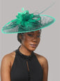 Royal Ascot grand Chapeau fascinateur femmes Kentucky Derby plume grand Chapeau fascinateur fête mariage casque fleur église Chapeau