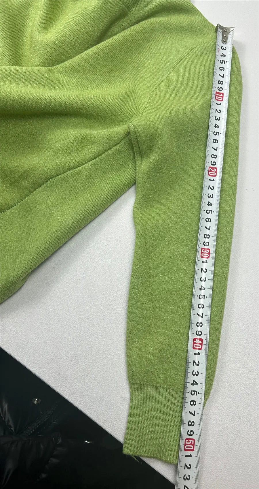 Pull Slim à Demi-Col Roulé pour Femme, Tricot Doublé de Velours, Chaud, Épais, en Jersey Doux, Collection Hiver