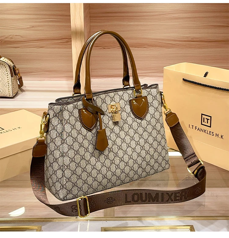 Sac à main de marque pour femmes, nouvelle mode automne/hiver 2021, sac à bandoulière de styliste de grande capacité, sac à bandoulière rétro de luxe