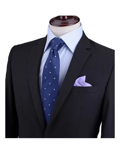 Chemises à col haut à double boucle pour hommes, mode rétro britannique, pur coton, chemises d'affaires minces, chemises de travail