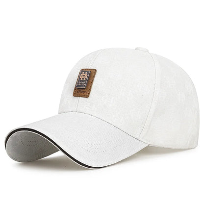 Casquettes de baseball avec étiquette lettre pour hommes et femmes, chapeaux Snapback, vêtements de travail réglables, visière de sport en plein air, couple, mode