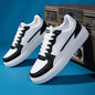 Chaussures de sport pour étudiants adolescents, chaussures de skate, chaussures de sport décontractées d'intérieur et d'extérieur, chaussures basses tendance avec lacets, faciles à porter