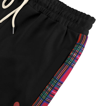 Pantalon en patchwork rayé pour homme, bouton latéral vintage, chimproximity, adt Straight fjMen, pantalon décontracté, printemps, automne, 2025