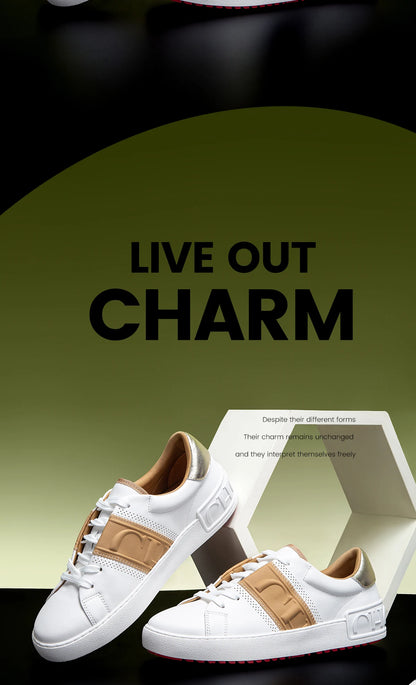 Femmes chaussures décontractées blanc plat conseil chaussures équilibre technologie presse semelle confort baskets marque de luxe 2025 nouveau