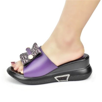 Dernières chaussures de mariage en cuir verni strass chaussures de mariée pour femmes 2025 chaussures à semelles compensées de luxe de créateur pour femmes escarpins à plate-forme