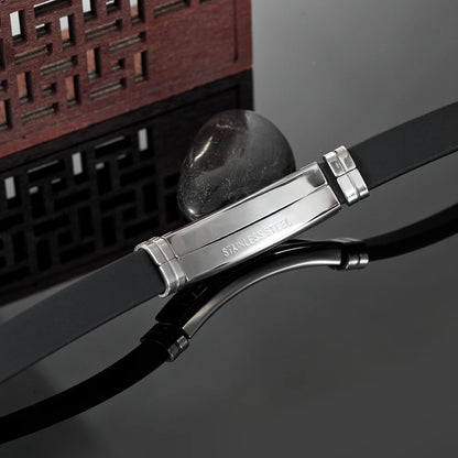 Bracelet symbole de poisson de jésus chrétien avec chaîne, manchette en acier inoxydable, en Silicone noir, bijoux d'été pour femmes et hommes