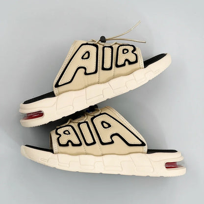 Pantoufles hommes coussin d'air conception glisser homme été nouveau PVC doux antidérapant hommes pantoufles de sport pour hommes tongs Chanclas Hombre